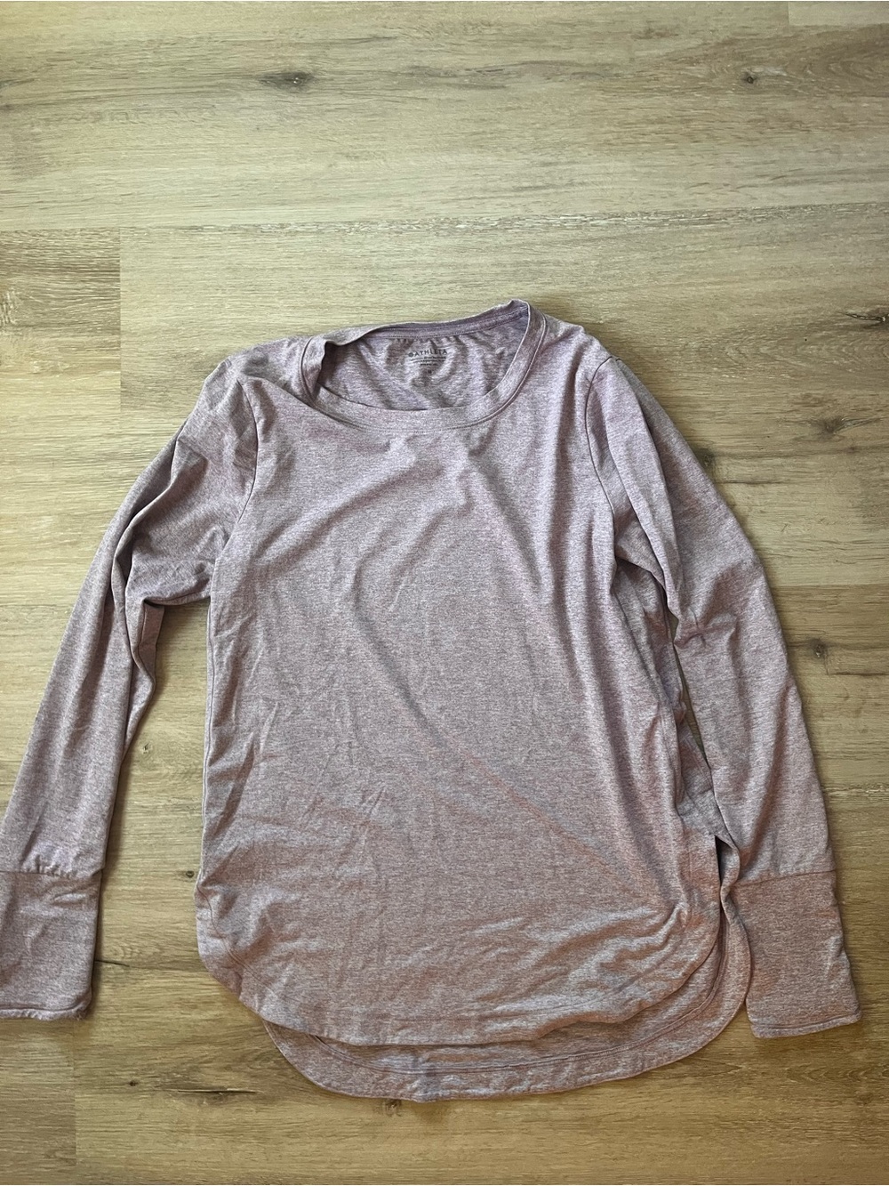 Athleta long sleeve active tunic top
